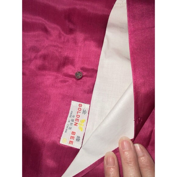 vintage round embroidered satin pillowcases - Picture 10 of 13